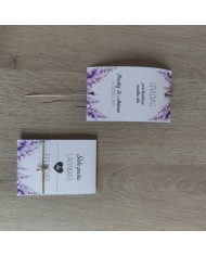 Pañuelo y Porta Bengalas "Solo para lágrimas de felicidad" (50 uds)