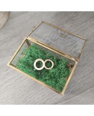 Porta Alianzas Joyero con vinilo