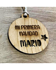 Bola Mi Primera Navidad más Nombre