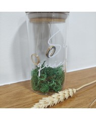 Identificador de Copa Redondo con Inicial Grabada