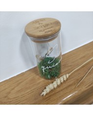 Porta Alianzas Bote con Tapa Grabada