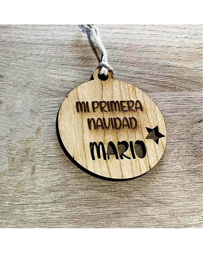 Bola Mi Primera Navidad más Nombre