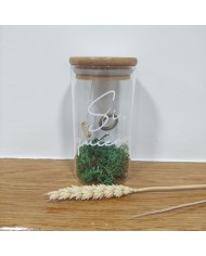 Porta Alianzas Bote con Tapa Grabada