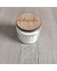 Porta Alianzas Bote con Tapa Grabada