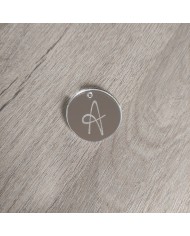 Identificador de Copa Redondo con Inicial Grabada