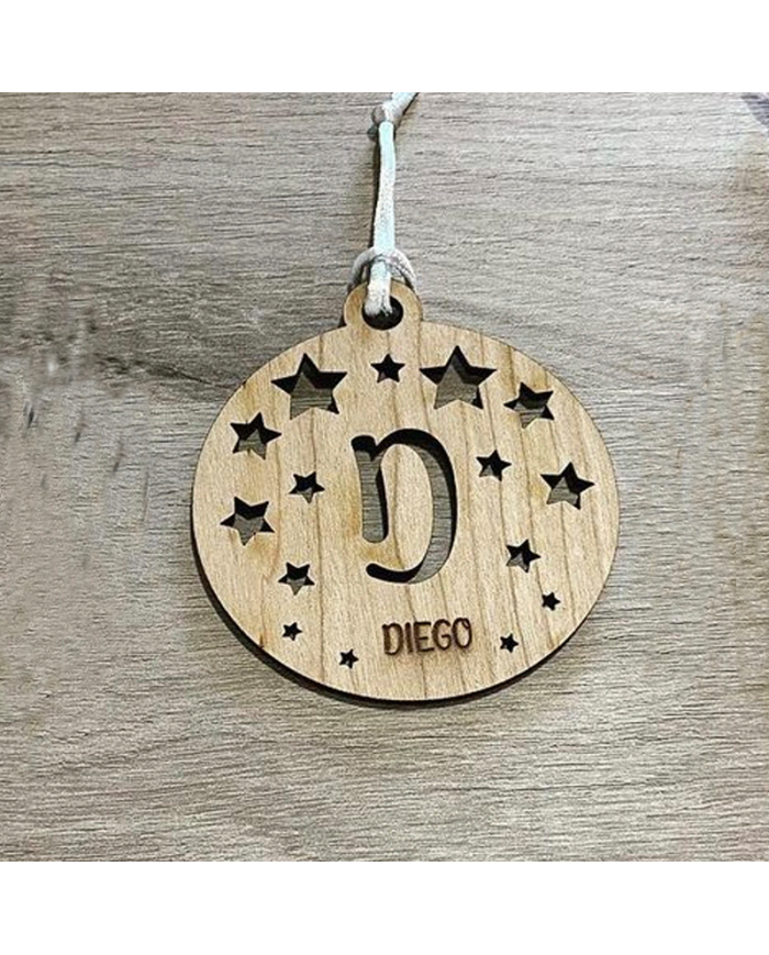 Bola de Navidad con Inicial