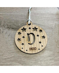 Bola de Navidad con Forma de Ratón Minnie y Nombre