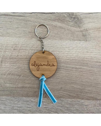Llavero - Identificador con Cinta de terciopelo