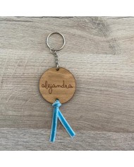 Llavero - Identificador con Cinta de terciopelo