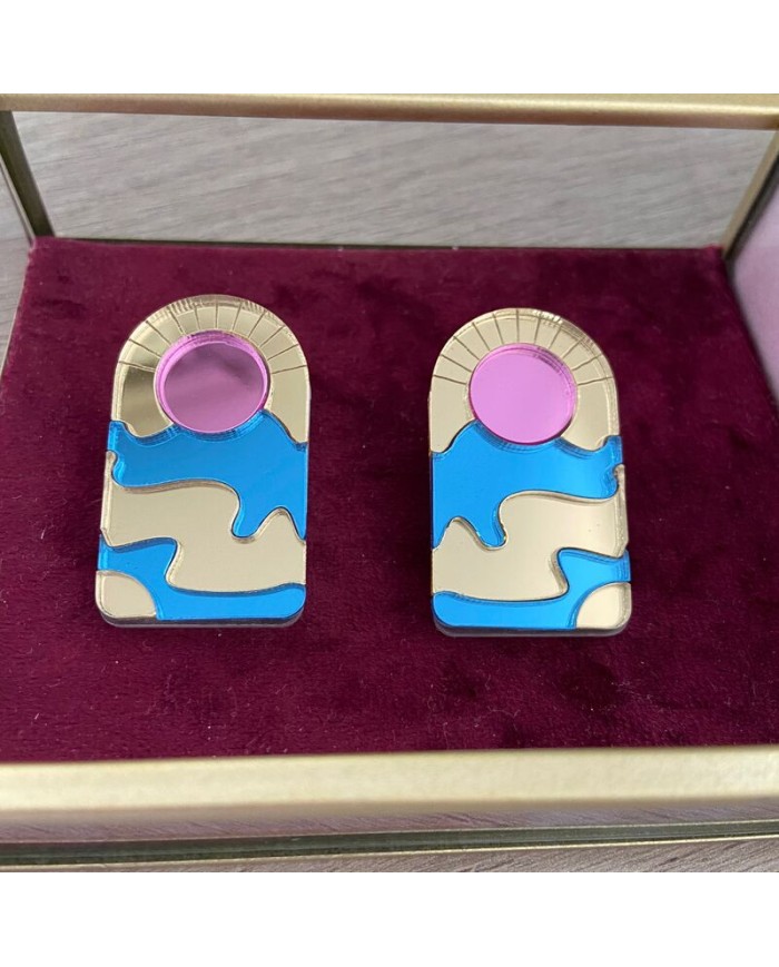 Pendientes Puesta de Sol