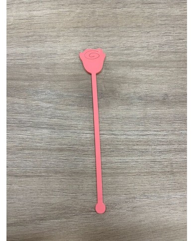 Agitador Flor Rosa Agitador Flor Rosa