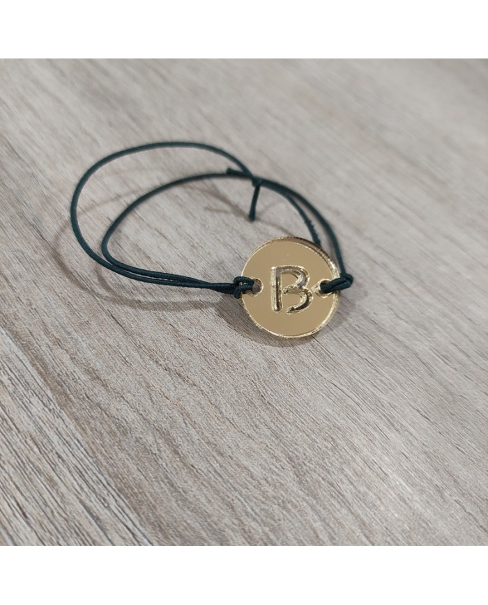 Pulsera Círculo Inicial Calada