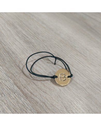 Pulsera Círculo Inicial Calada Pulsera Círculo Inicial Calada