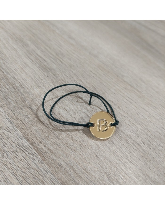Pulsera Círculo Inicial Calada