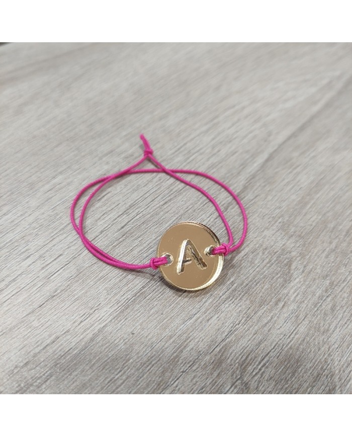 Pulsera Círculo Inicial Calada