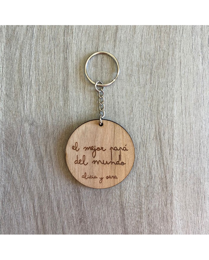 Llavero El mejor papá del mundo