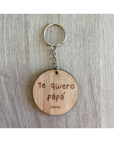 Llavero Te quiero papá Llavero Te quiero papá