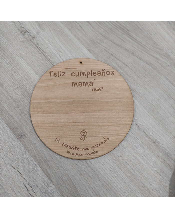 Cartel Tú Creaste mi Mundo