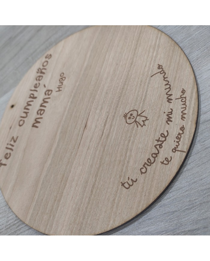 Cartel Tú Creaste mi Mundo