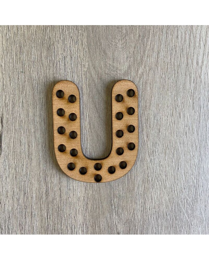 Letras para Coser - Sin cuerda