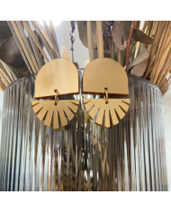 Pendientes de Flor más Circulo