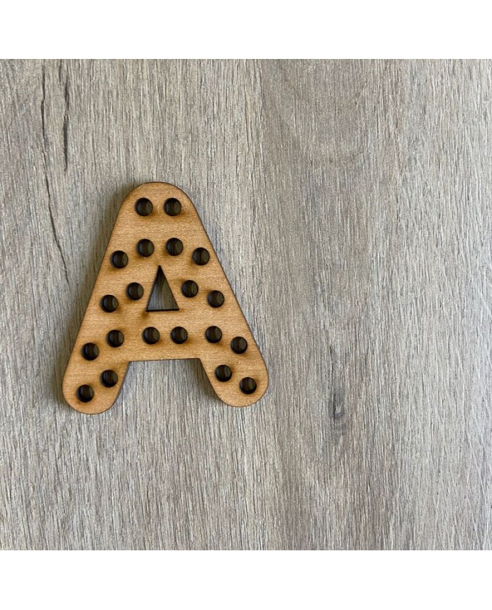 Letras para Coser - Sin cuerda