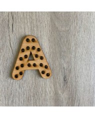 Letras para Coser - Sin cuerda