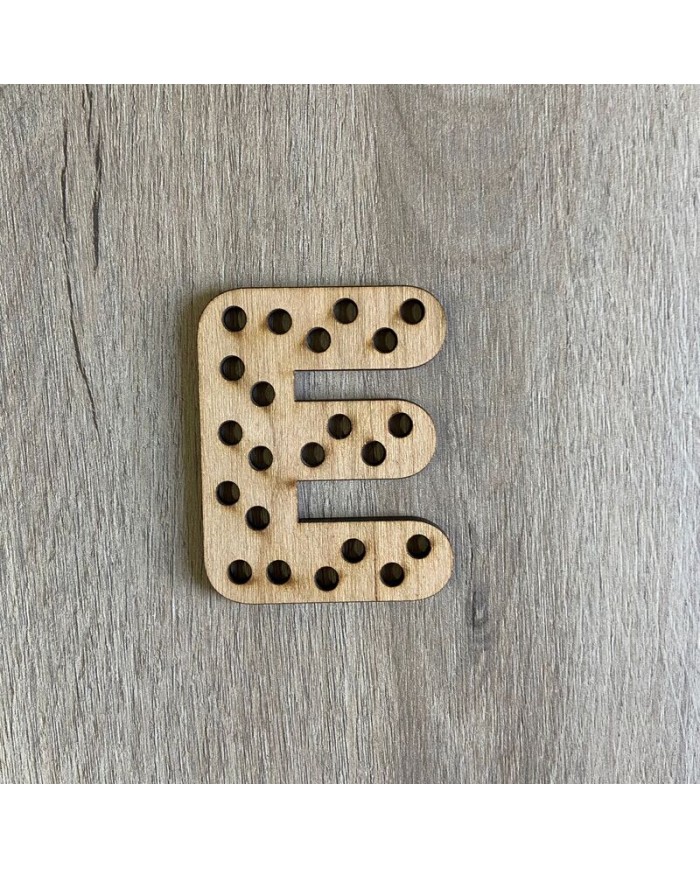 Letras para Coser - Sin cuerda