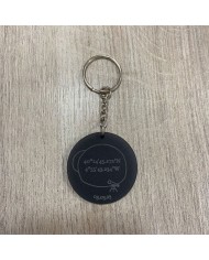 Llavero con Coordenadas Geográficas con Telescopio