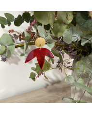 Pendientes de Flor más Circulo