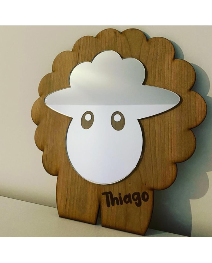 Espejo Oveja con Nombre