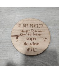 Posavasos Nombre Grabado