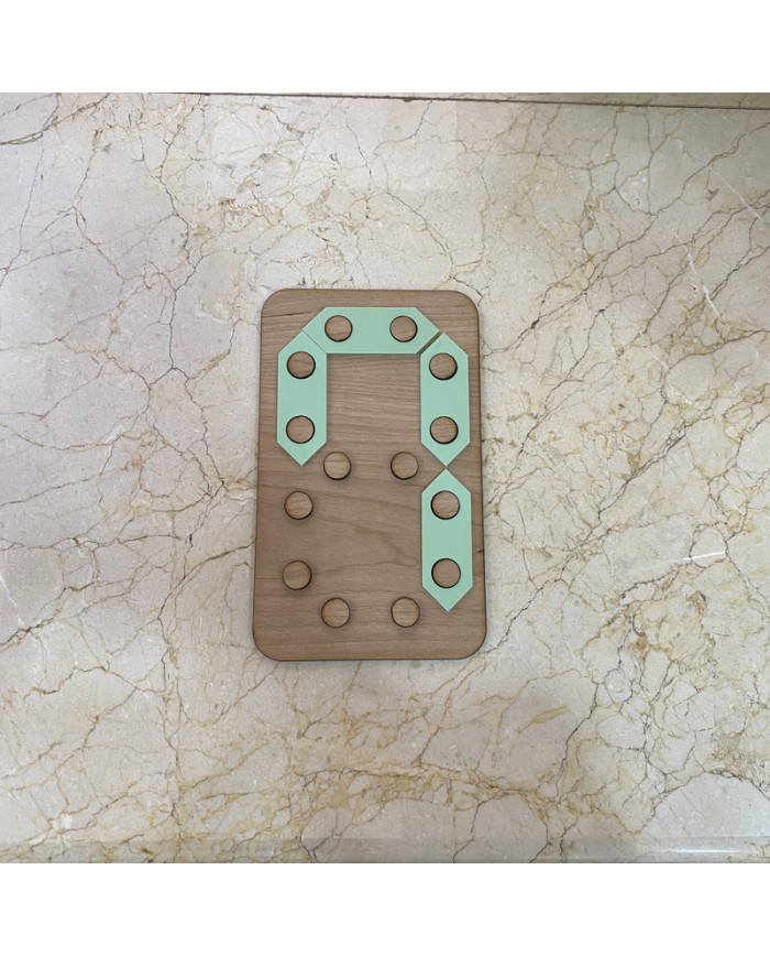 Juego Para Aprender Los Números Con Colgador