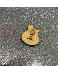 Guitarra Porta Púas con Púa de Metacrilato