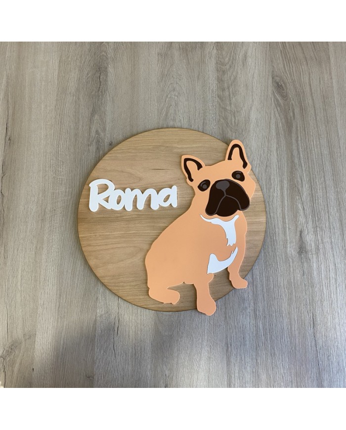 Cartel Perro con Nombre