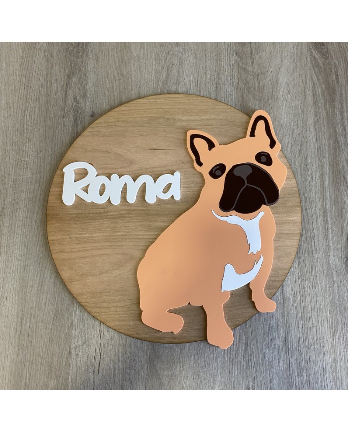 Cartel Perro con Nombre