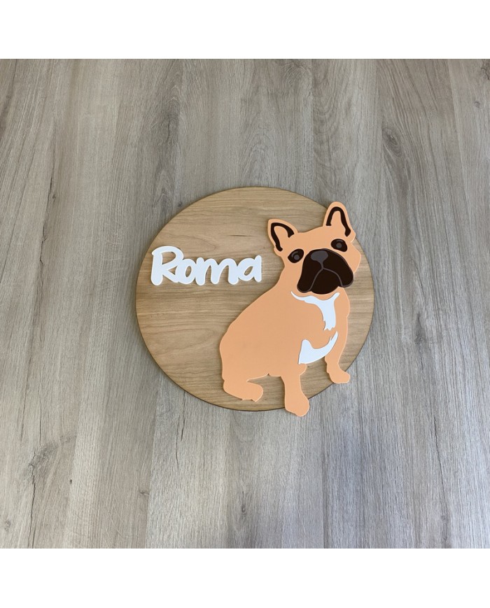 Cartel Perro con Nombre