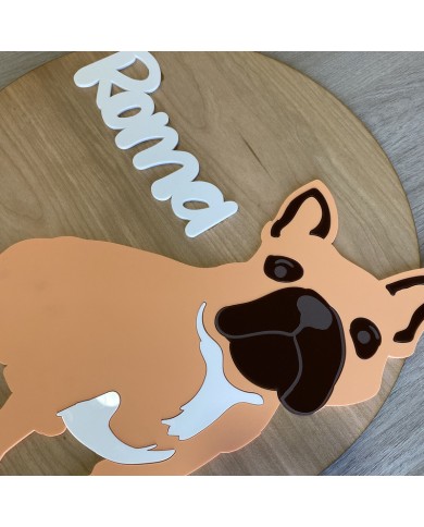 Cartel Perro con Nombre