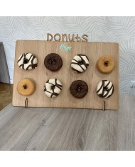 Expositor para Donuts con o sin Nombre en Vinilo
