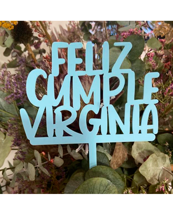 Topper Feliz Cumple Nº 1 Topper Feliz Cumple Nº 1