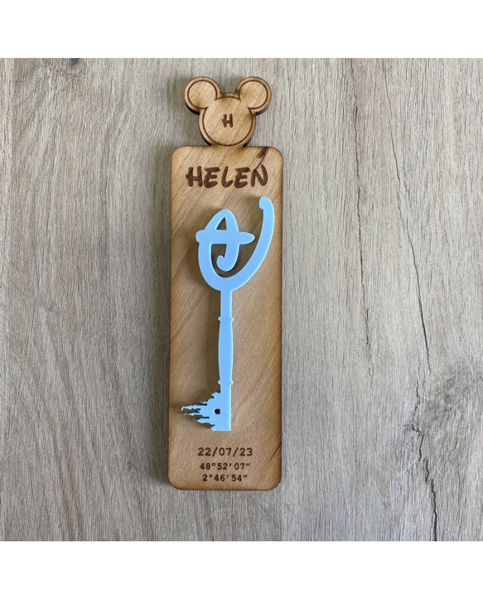 Marcapáginas Llave Disney