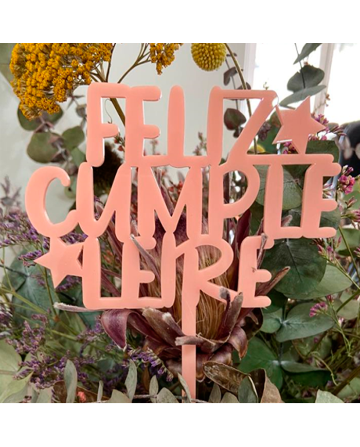 Topper Feliz Cumple Nº 2