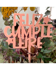 Topper Feliz Cumple Nº 2