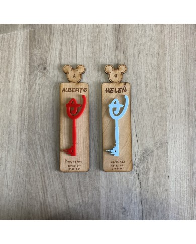 Marcapáginas Llave Disney Marcapáginas Llave Disney