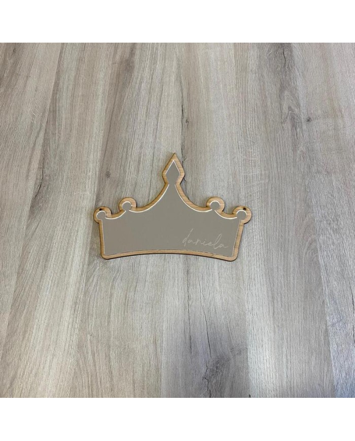 Espejo Corona de Princesa