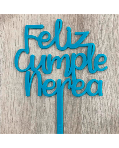 Topper Feliz Cumple Nº 3 Topper Feliz Cumple Nº 3
