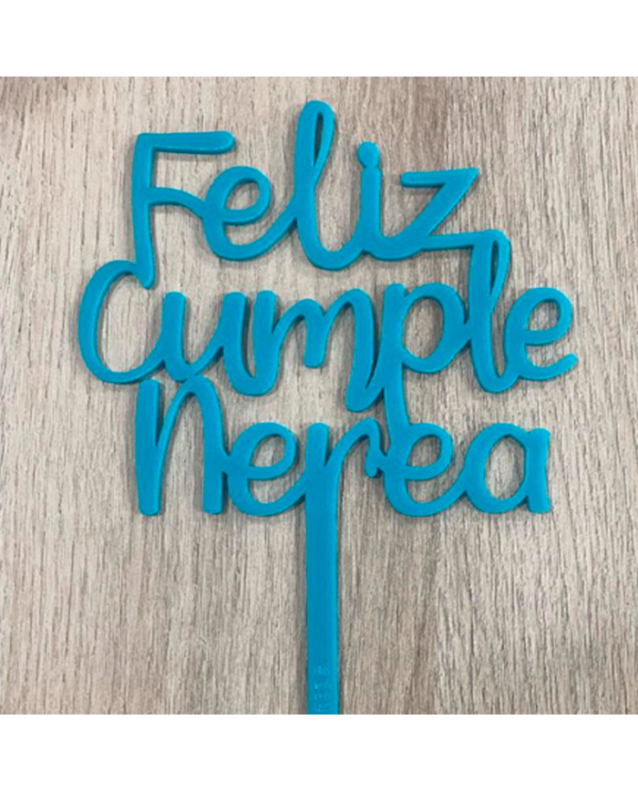 Topper Feliz Cumple Nº 3