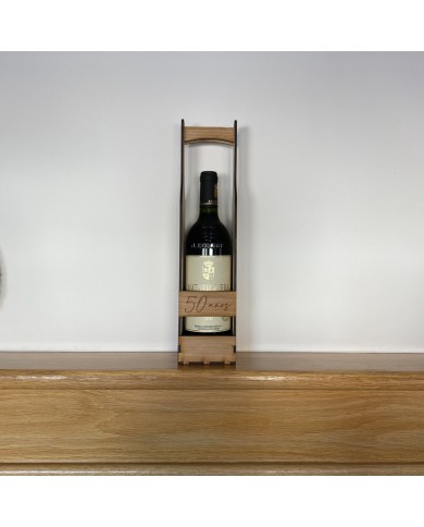 Caja con Asa para Botella de Vino Caja con Asa para Botella de Vino
