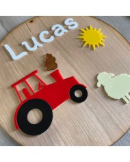 Cartel Granja con Nombre