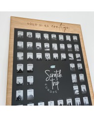 Cartel Madera "Solo si es Contigo"